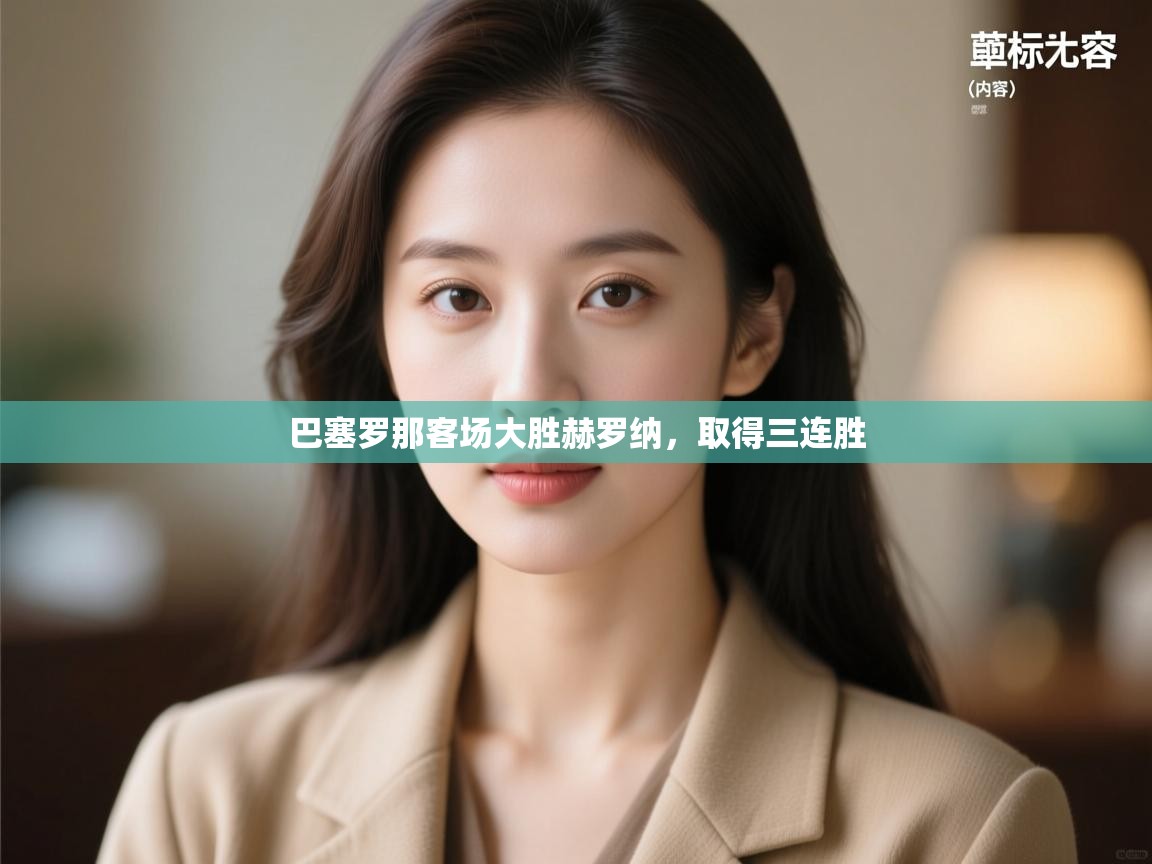 开云体育app在线-巴塞罗那客场大胜赫罗纳,取得三连胜 第4张